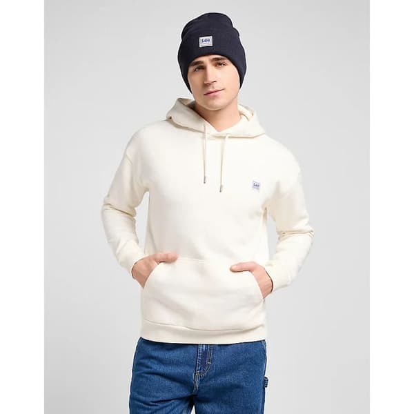 Blå ribbad Lee Bonnet Rivet Navy - uppvikt fåll Workwear