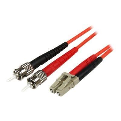 Duplex Multimode optisk fiberkabel 50/125 OM2 LC - ST - LSZH - 1 m - STARTECH