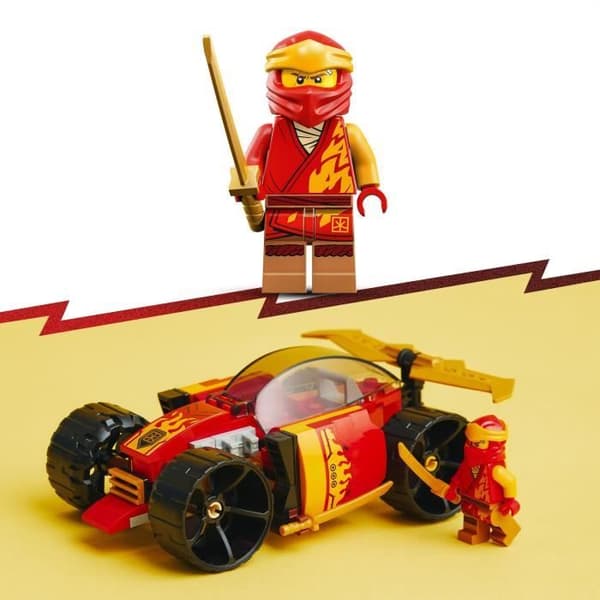 LEGO® NINJAGO 71780 Kais Ninja Race Car – Evolution, Leksaksbil, 2-i-1