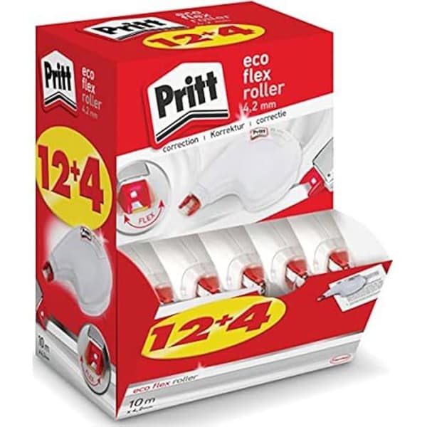 Korrektor - PRITT - ECO Flex Sideway - Sidoapplikation - Flexibel spets - 10 m