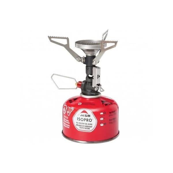 Gasspis - MSR - PocketRocket Deluxe - Ultralätt - Tryckregulator - Perfekt för camping