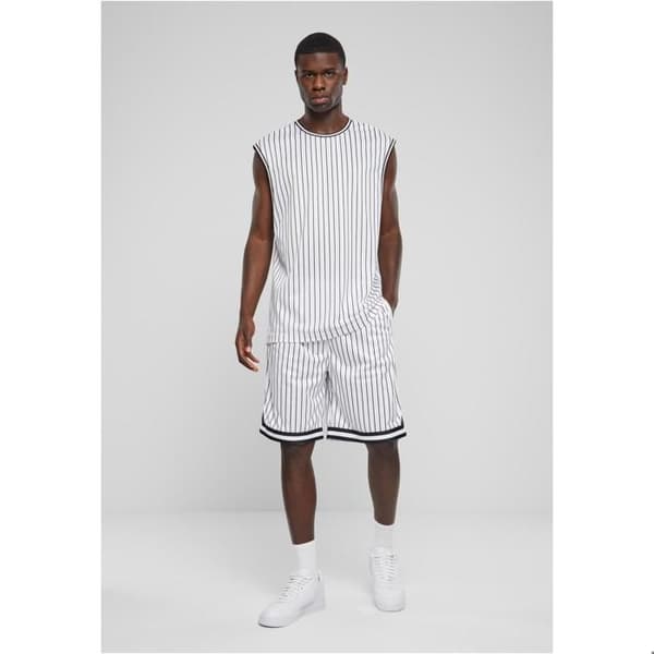 Urban Classics randiga stickade shorts