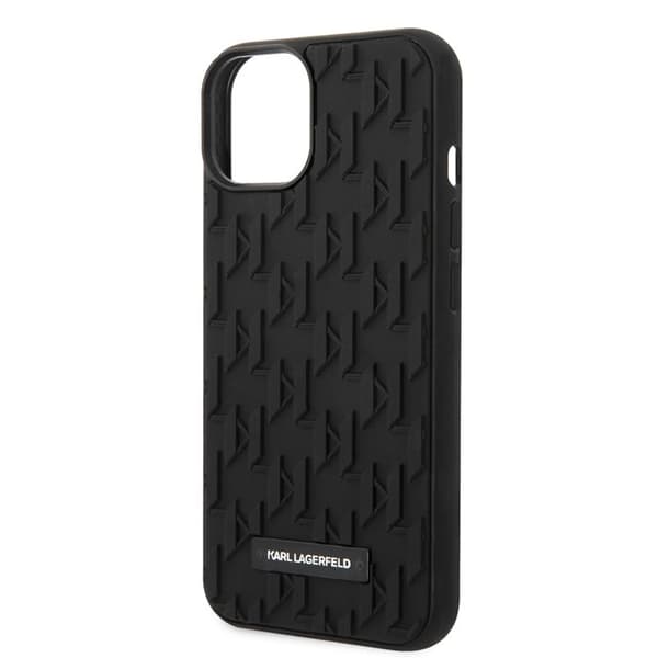 Karl Lagerfeld iPhone 14 Plus-fodral Monogram - Svart