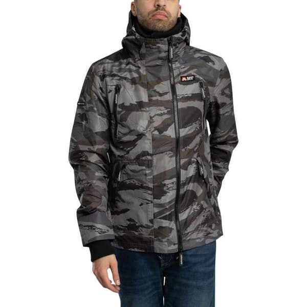 Vindjacka med huva för fjället - Superdry