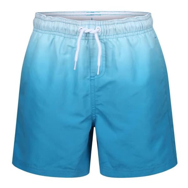 Badshorts simning - Ript - Blå - Dip Dye - Kille
