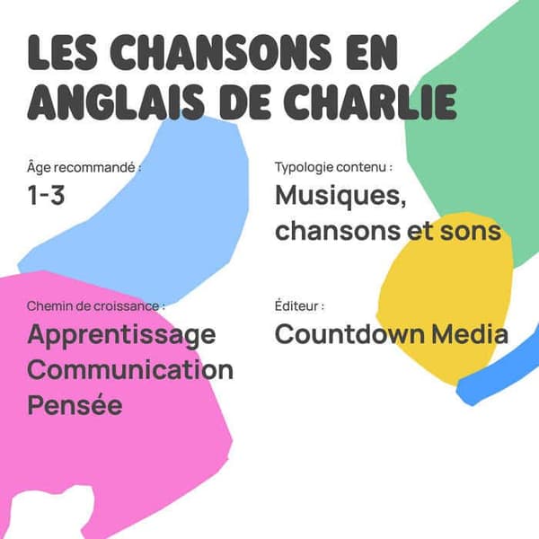 FABA Ljudkaraktär Charlie's sånger på engelska