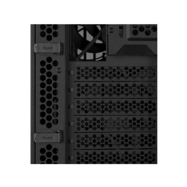 Asus ProArt PA401 ATX-torn med metallpanel USB 3.2 svart