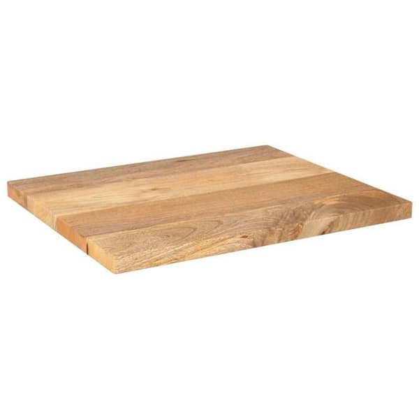 vidaXL Bordsskiva 60x50x3,8 cm rektangulär massiv mangoträ 371522