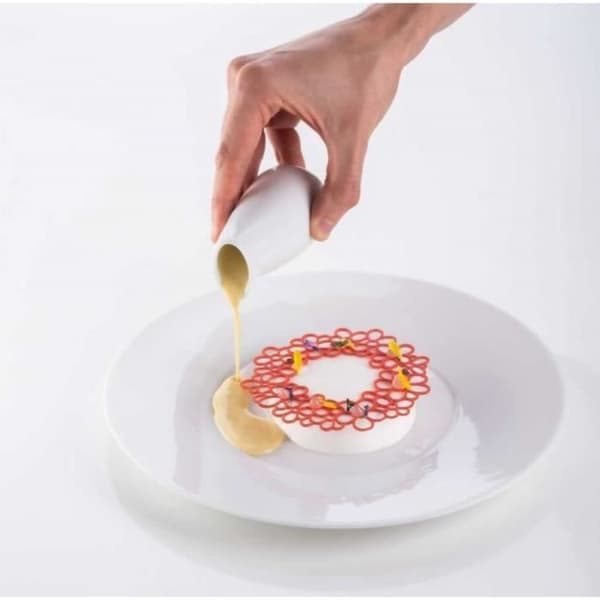 Dekorationsform - Molekyl - Silikon - Non-stick - Återanvändbar - Diskmaskinssäker