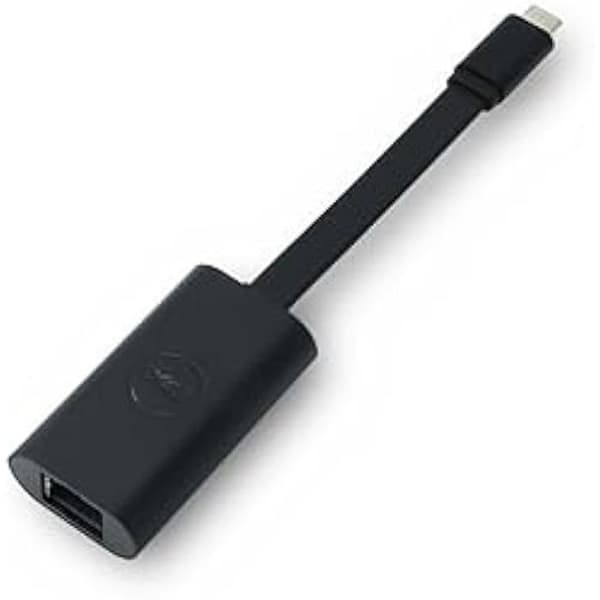 USB-C till 2.5G Ethernet-adapter - DELL - Svart - USB-kabel - Längd 2