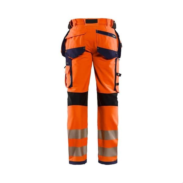 Blaklader 4D stretch arbetsbyxor med hög synlighet