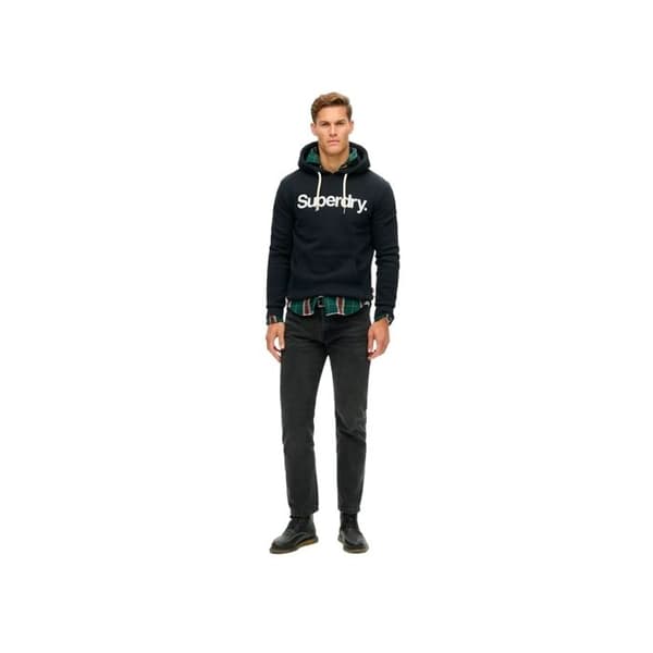 Sweat Superdry Homme Core Logo Blå Bambu