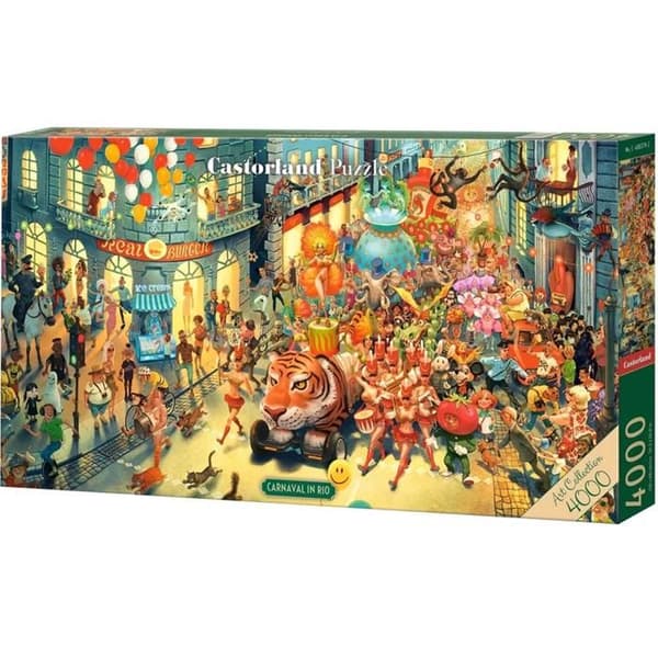 Pussel 4000 bitar: Karneval i Rio