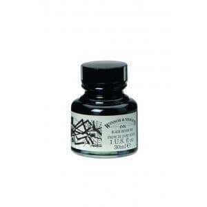 Winsor och Newton Black Ink 30ml