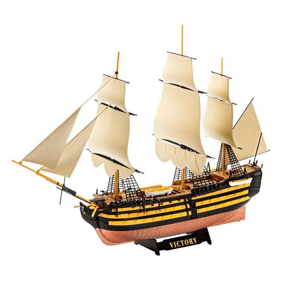 Maquette båt: Fartyg Amiral Nelson - HMS Victory