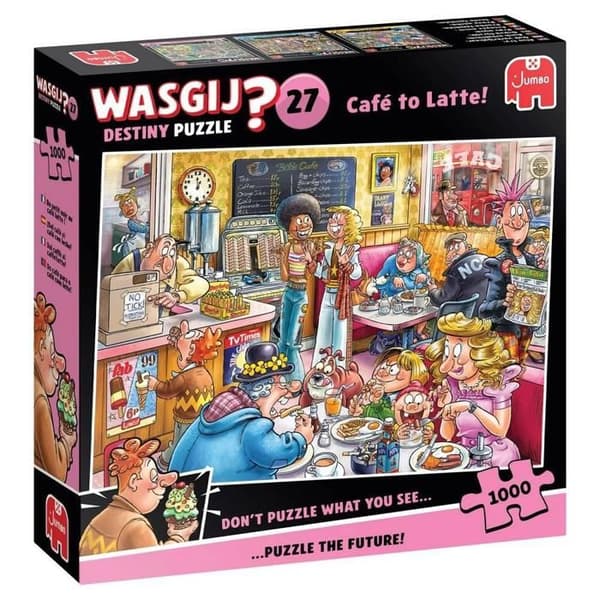 Jumbo Wasgij Destiny 27 "Le Café" - Pussel 1000 bitar