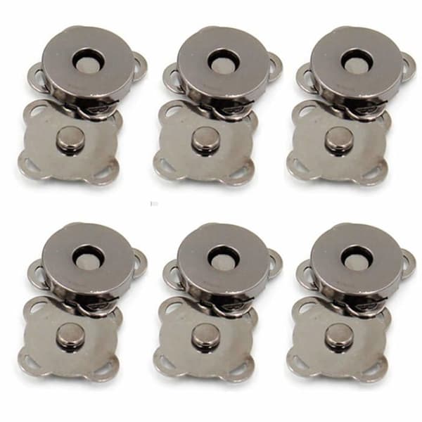 Sömnadsbrosch - metallöglor - karbinhake - Nuluxi-ring - 15