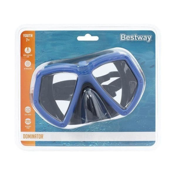 Simglasögon - Bestway simmask glasögon blå 22040
