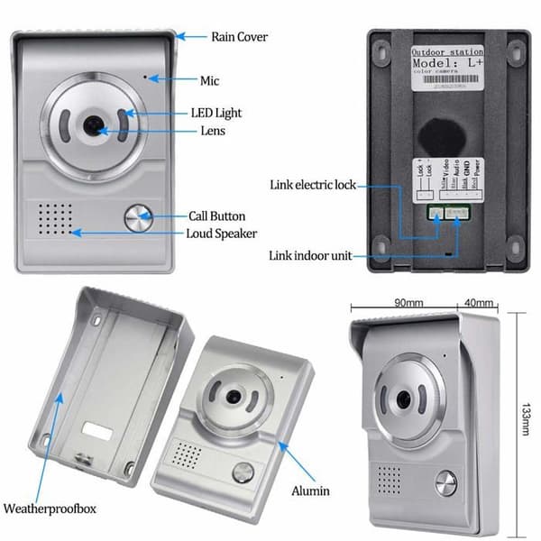 Intercom - videotelefon Uoweky