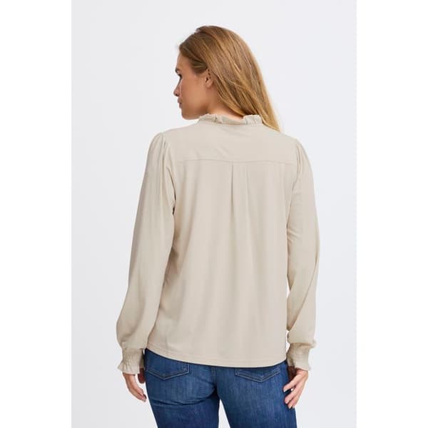 Blus med V-ringning dam Pulz Jeans Lippa
