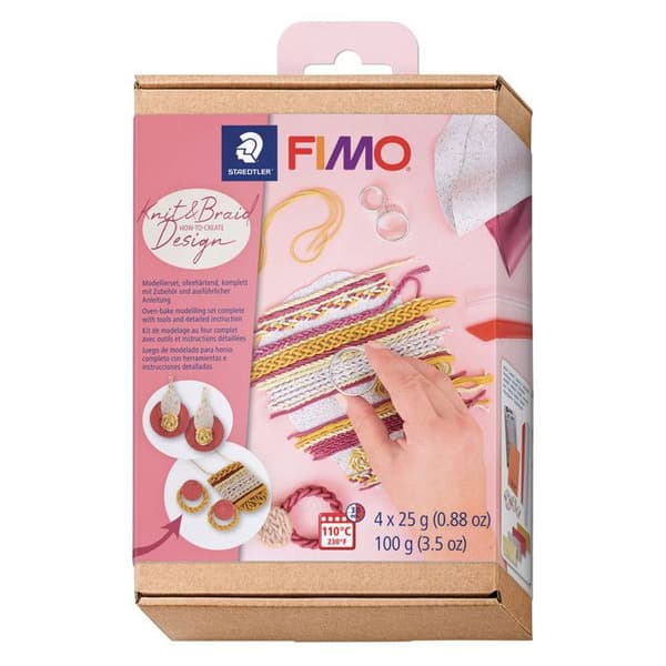 COFFRET FIMO EFFET TRICOT OCH TRESSE