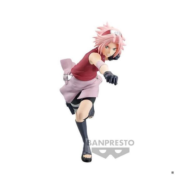 Figurins - Naruto - Haruno Sakura - 16cm - Hög kvalitet - Papperslåda
