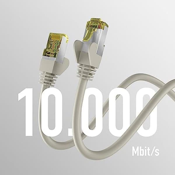 Patchkabel - EFB-ELEKTRONIK - 0,15 m - S/FTP PIMF - Cat.6A - RJ45 skärmad