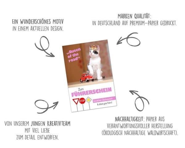 Grattiskort - 21473 - Format 11,5 x 17 cm - Vikbart dubbelt kort utan text - Matchande kuvert