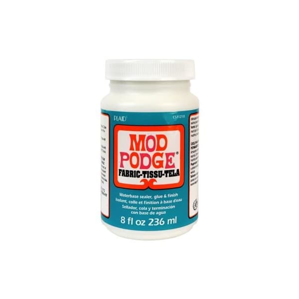 Pläd Mod Podge Tyg 8oz Clear