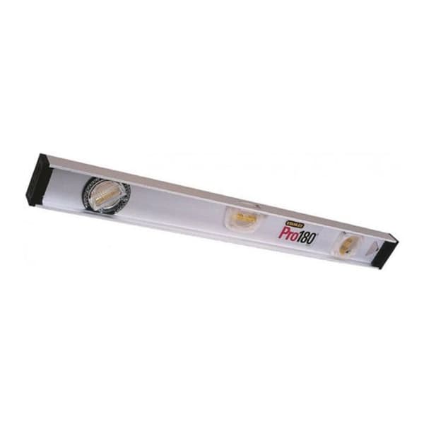 Nivå - STANLEY - I-Balk 180 - 120cm - Precision +/-1,5mm/m - 3 vändbara bubblor