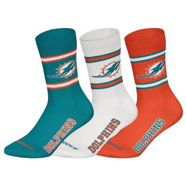 NFL Strumpor Mixade - ,Förpackning med 3,NFL 3Pack Crew Strumpor