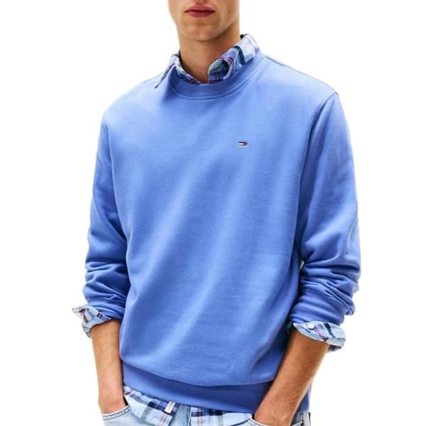 Sweatblå herr Tommy Hilfiger Reg Flag Crew