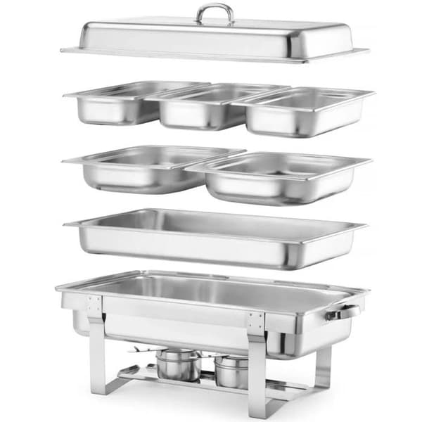 Chafing dish Gastronorme 1/1 Kitchen Line 9L 585x385x(H)315 mm - Hendi