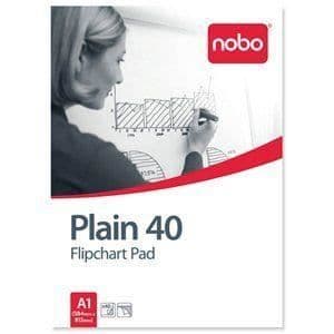 Nobo 34631165 Pappersdyna B1 för blädderblock 40 ark storlek A1