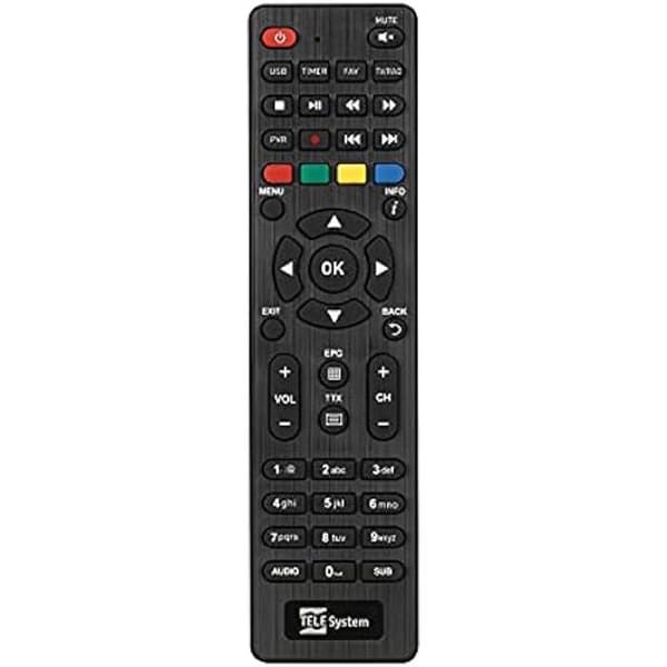 Dekoder T2 Twin PVR - TELE SYSTEM - TS6822 - Dubbel tuner - Scart, USB, HDMI, spdif-anslutningar