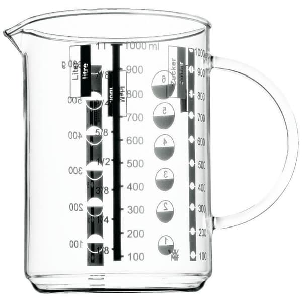 Måttkopp - WMF - 1.0L - Plast - Exakt gradering - 1 st.