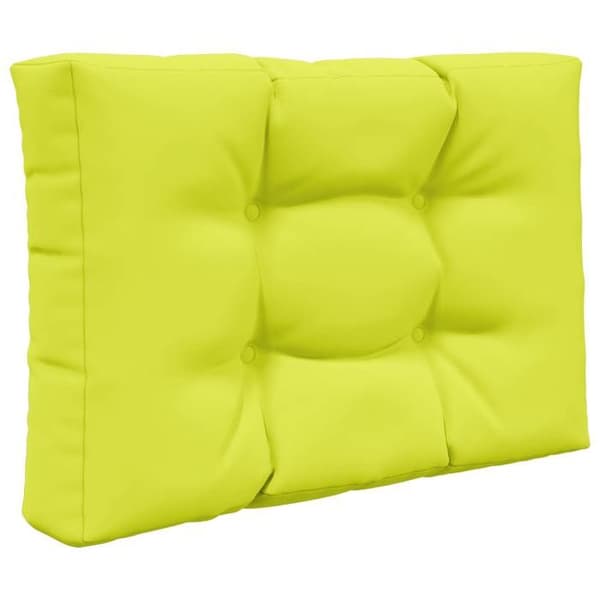 vidaXL Utomhussoffkudde 2 st Grön Polyester, Modern skumkudde för utomhus 900732