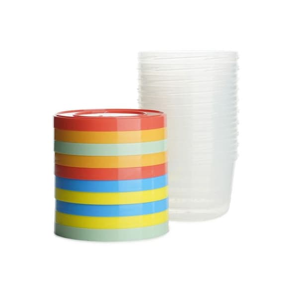 10 Förvaringslådor 250ml