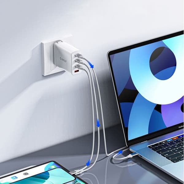 USB-C-kabel CDX 100 W 5 A Power Delivery 1 m - Vit