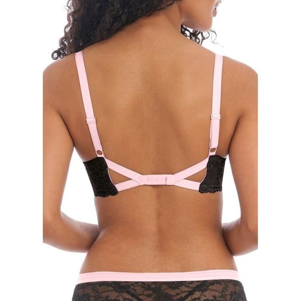 Freya - Black Offbeat Plunge BH