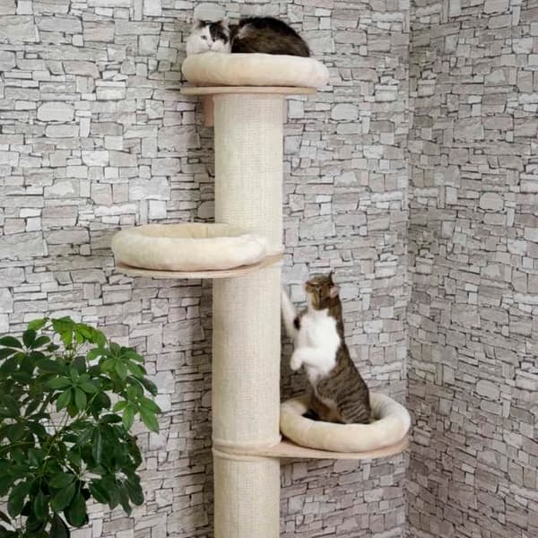 Kerbl Cat Tree Dolomit Tower 187 cm Beige