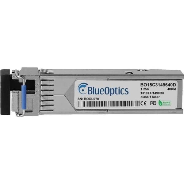 Transceiver SFP - BlueOptics BO15C3149640D - LC-Simplex - 1000BASE-BX-U - 40KM - DDM