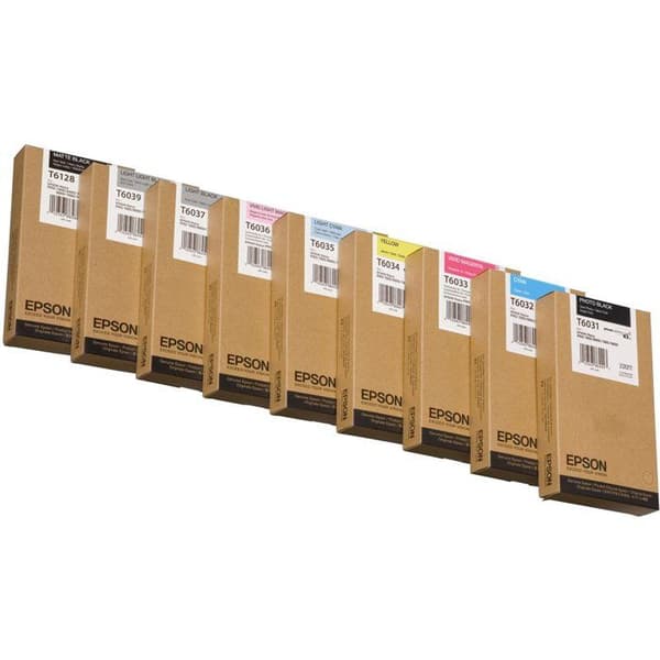 EPSON T6039 Bläckpatron - Ljussvart - 220ml