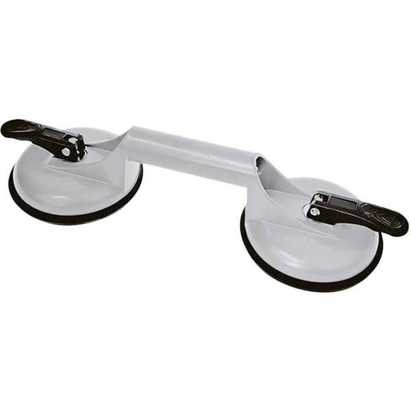 Sugkopp i aluminium med 2 huvuden