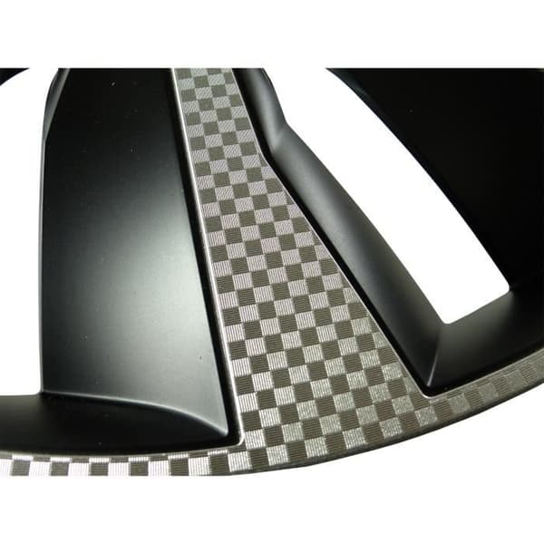 WRC 4 stycken 15" kolfiber-look fälgar