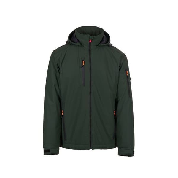 Payper Wear Creek Pad Ultralite vadderad soft-shell jacka - skoggrön/svart