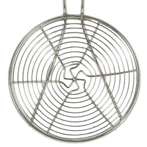 Spindelskimmer i rostfritt stål - D: 14 cm