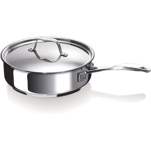 Stekpanna + lock Chef D: 24 cm - rostfritt stål