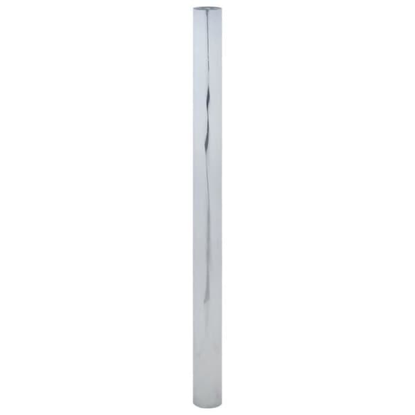 Solfilm - VIDAXL - 90x500 cm - Silver - PVC - Statisk reflekterande effekt