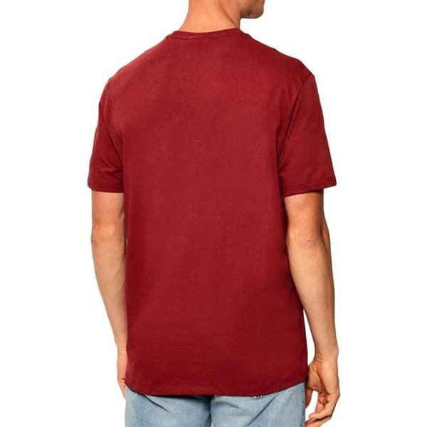 Röd T-shirt Herr Calvin Klein Jeans Classics